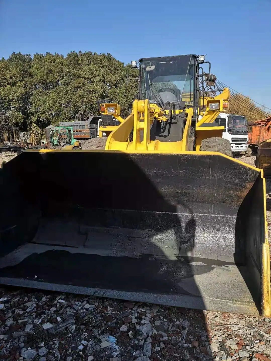 Used second-hand loaders earth-moving machinery komatsu wa320-5 of sale