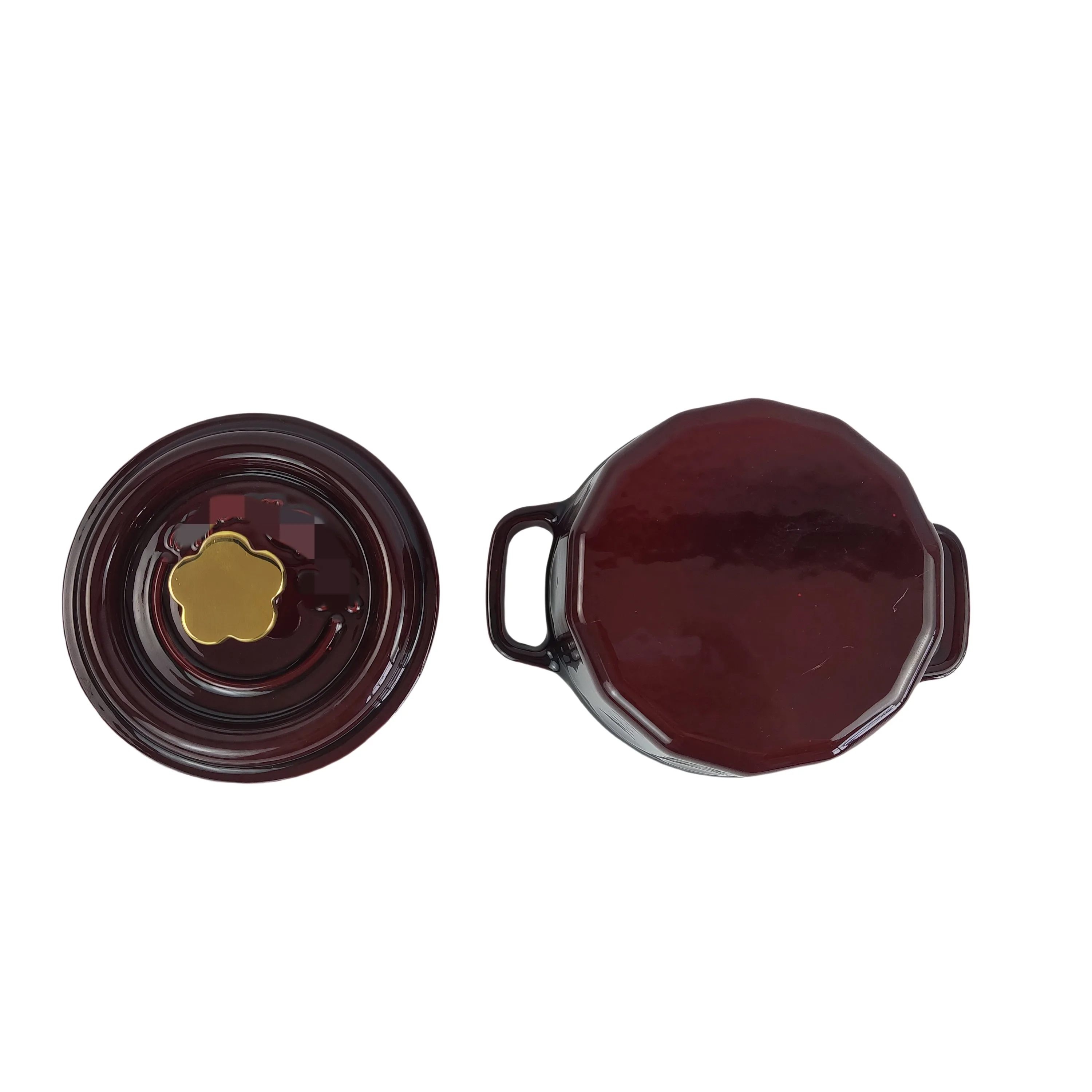 Wholesale Heavy Quality Non-stick Enamel Casseroles Enamel Cast Iron Kitchen Utensils Cookware Pots