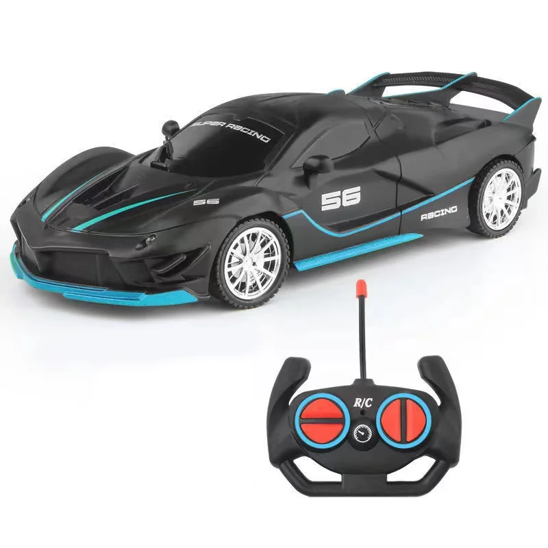 Оптовая продажа с фабрики 1:18 Радиоуправляемая машина 4C электрическая игрушка дистанционным управлением высокоскоростной светодиодной подсветкой для детей мальчиков девочек Подарки дешевая мини-машина