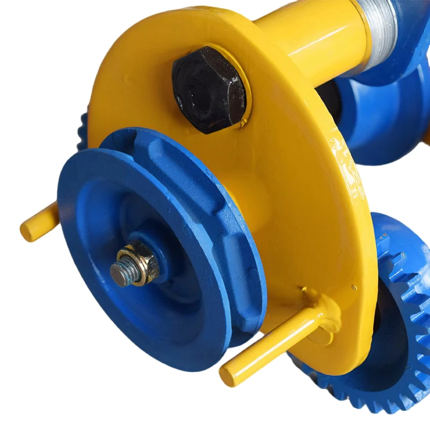 Geared Monorail Trolley Manual Beam Trolley Hand Operated Manual Plain Trolley