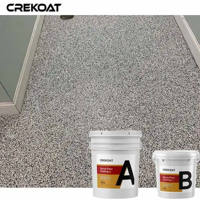 1 Liter Clear Coat Black Epoxy Floor for Residential Garage Floor