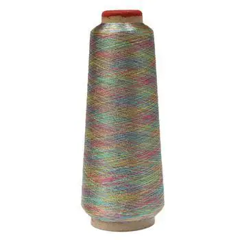Wholesale High Quality Mx Ms Color Metallic Yarn Embroidery Thread Metallic Yarn Thread For Weaving