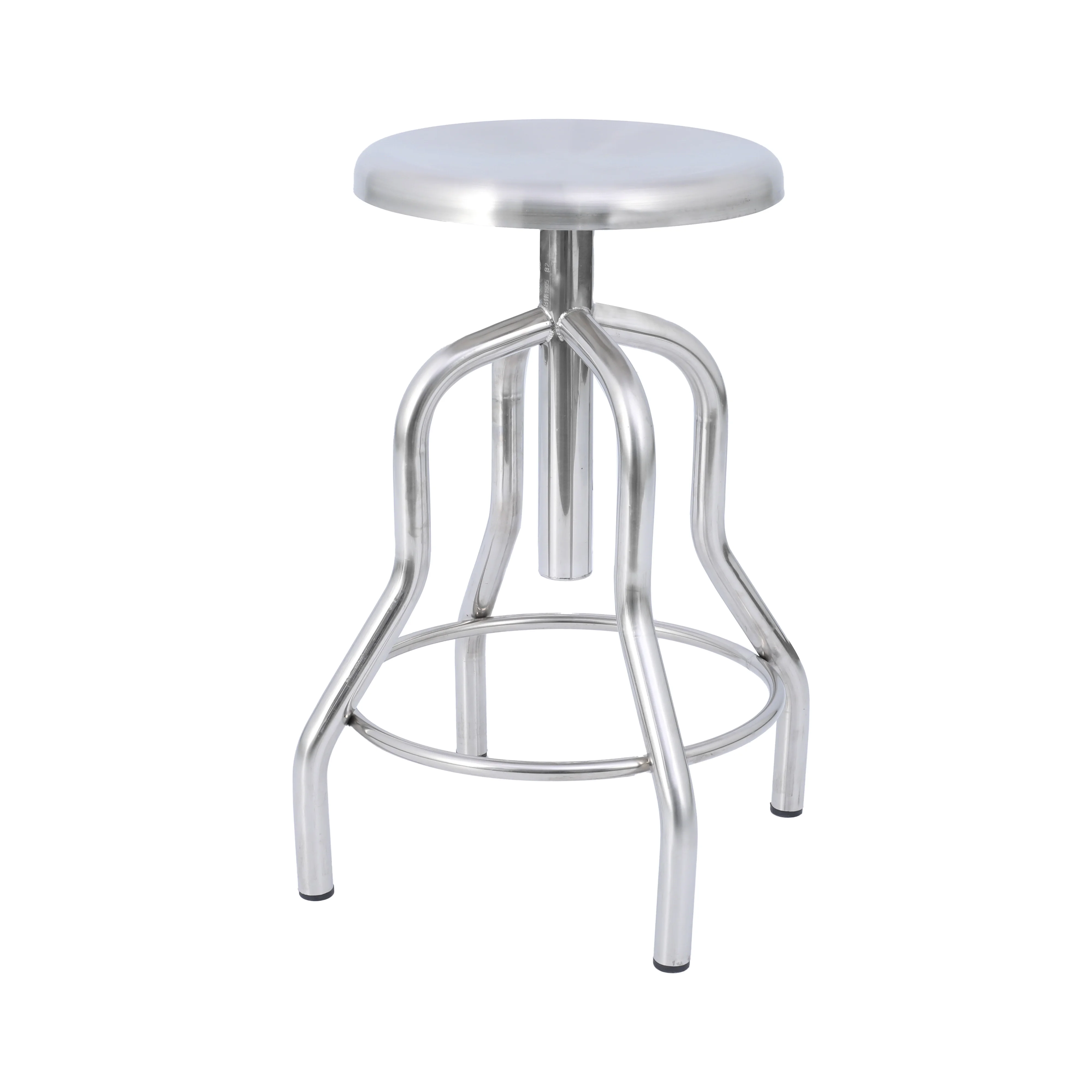 
 Больничный регулируемый по высоте стул из нержавеющей стали вращающийся хирургический стул  