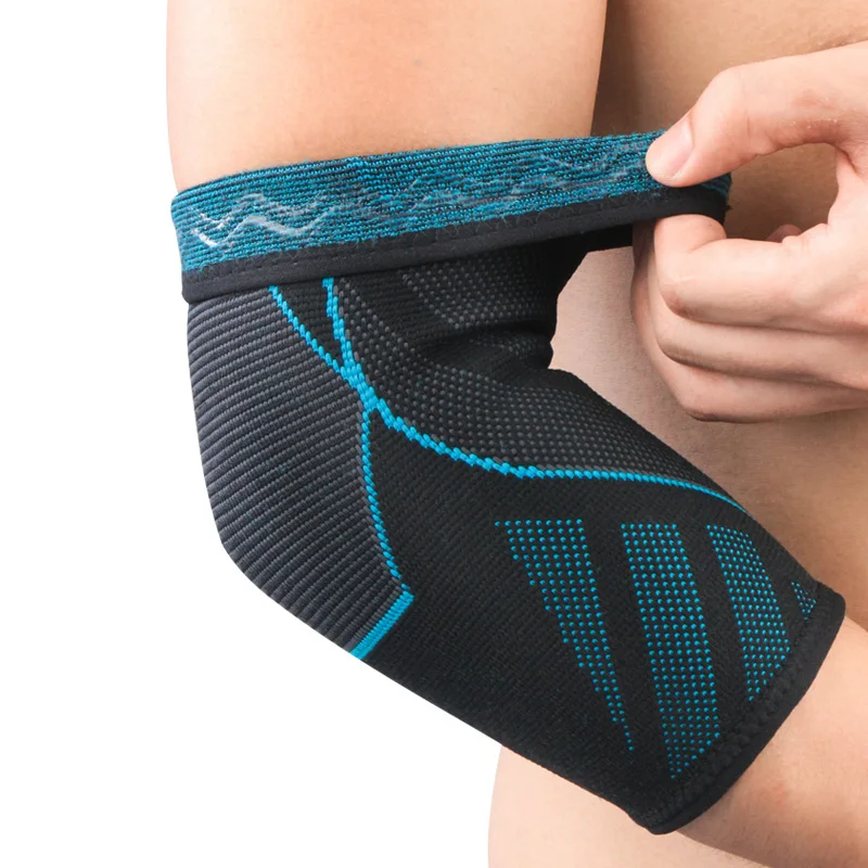 Breathable Compression Knitting Elbow Protector Sleeve For Men And Women