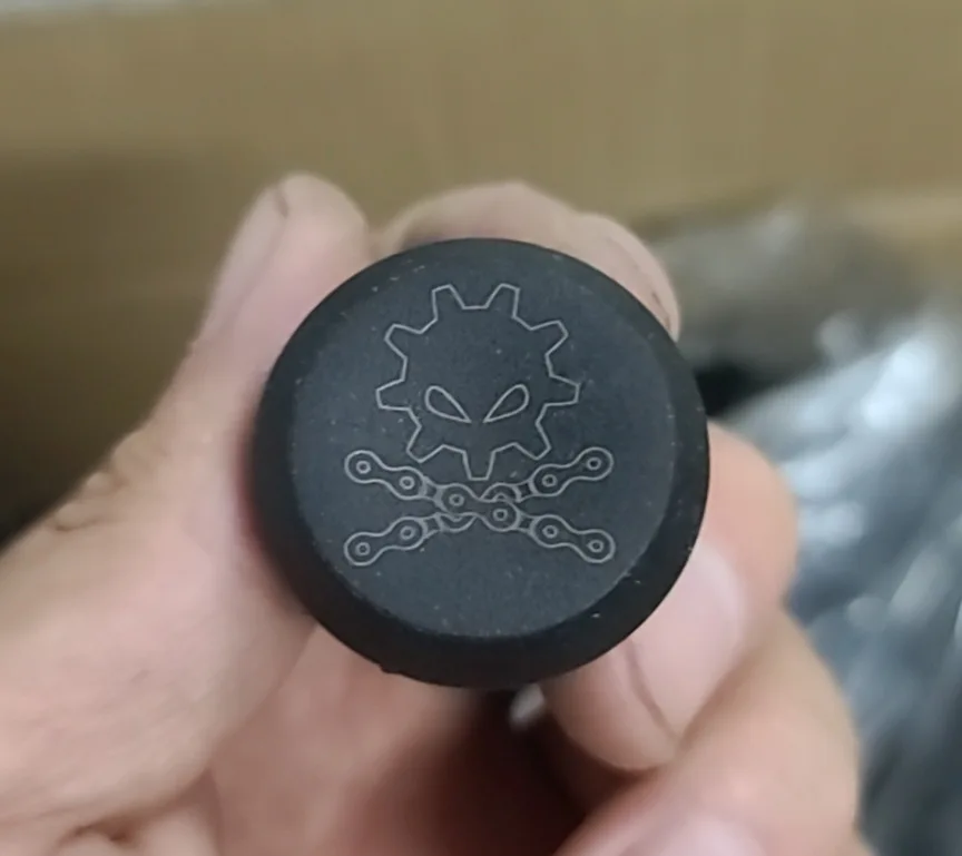 2024 Silicone BMX Bicycle grip plastic Handle End Plug accessories can be customized multicolor optional accessories