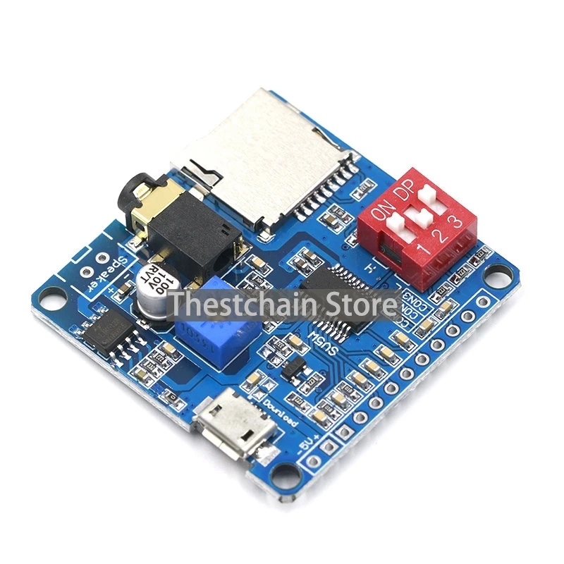 Voice Module Board Music Player 5W MP3 Playback Serial Control SD/TF Card For Arduino DY-SV5W DY-SV8F