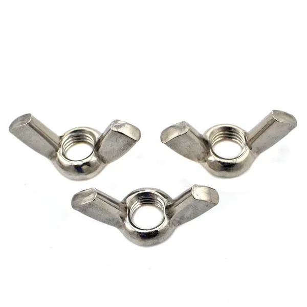 China m6-m64 din315 Wingnuts A2 Stainless Steel Metric M4 M6 M8 M10 M12 M16 M20 M24 Thumb Butterfly Nut wing nuts