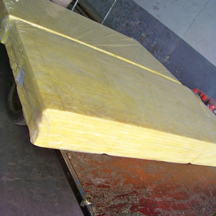 Factory price malaysia thin fiberglass thermal fiber 48kg m3 glass wool insulation sheet