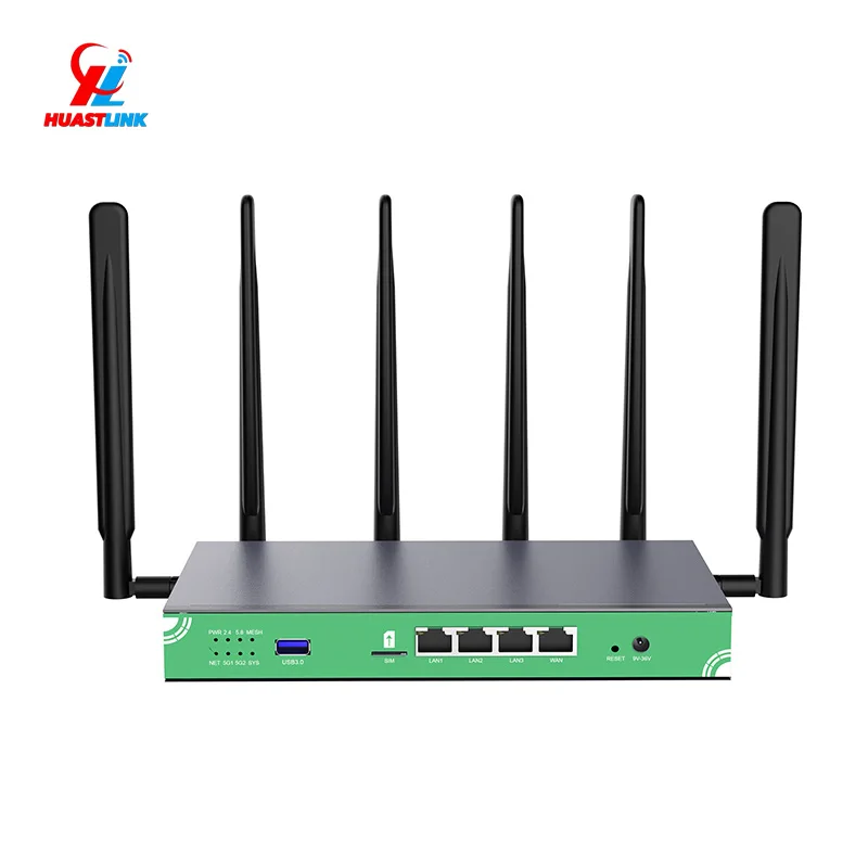 2024 nouveauts produits Huastlink HC8515G router with sim card slot 5g IOT router with sim slot enterprise routers