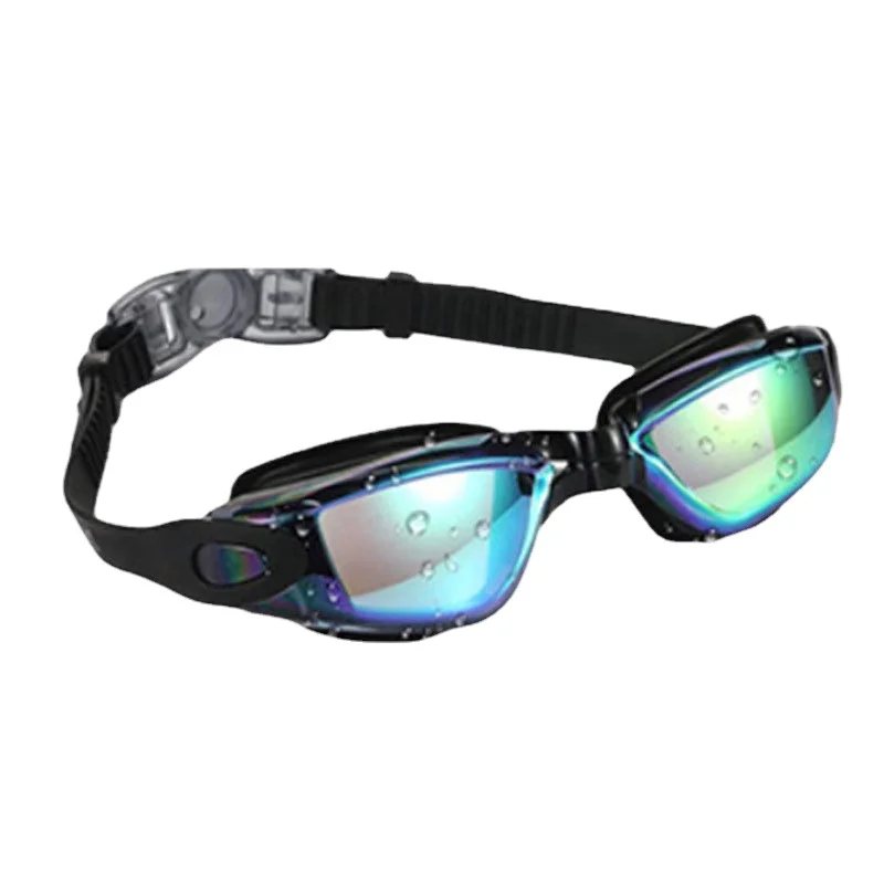 Factory Price Silicone Frame Swimming Goggles No Leaking Anti Fog Adult Men Women Youth