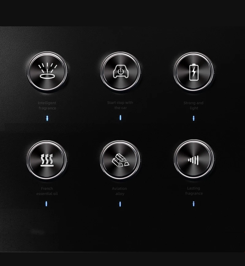 Soundless Portable Car Aroma Diffuser Scent Air Diffuser Machine For Office/Car/Room