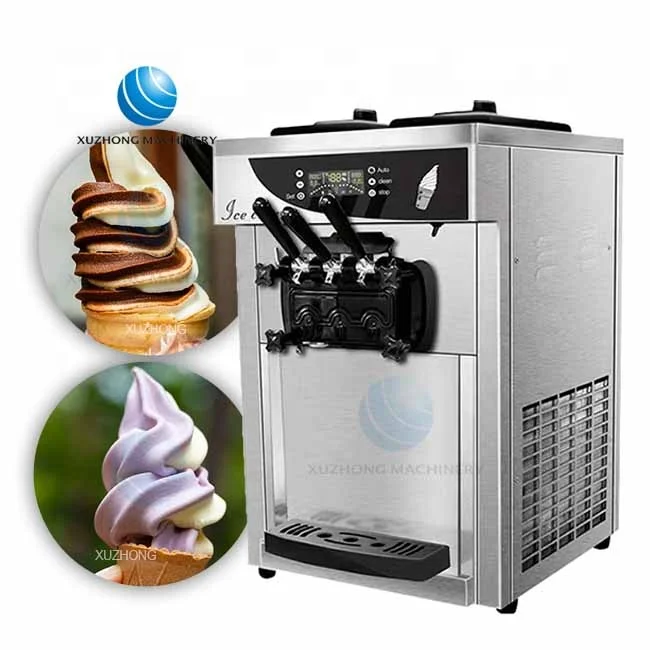 Table Top Soft Serve Ice Cream Machine Italy Icream Machine Ice Cream Machine