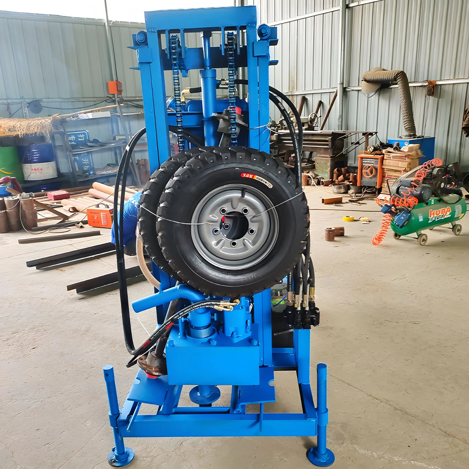 Discounted 50~350Mm Drilling Rig For Water Well Car Mount Bore Well Drilling Machine Price