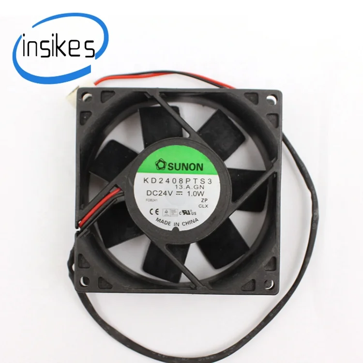 KD2408PTS3 DC24V 1,0 Вт 8025 8 см двойной шар Супер Бесшумный Инвертор Вентилятор охлаждения