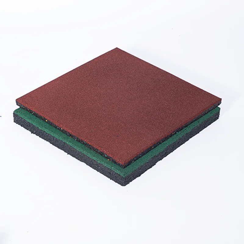 Red rubber mats antislip outdoor rubber play mats rubber fire resistant flooring mat