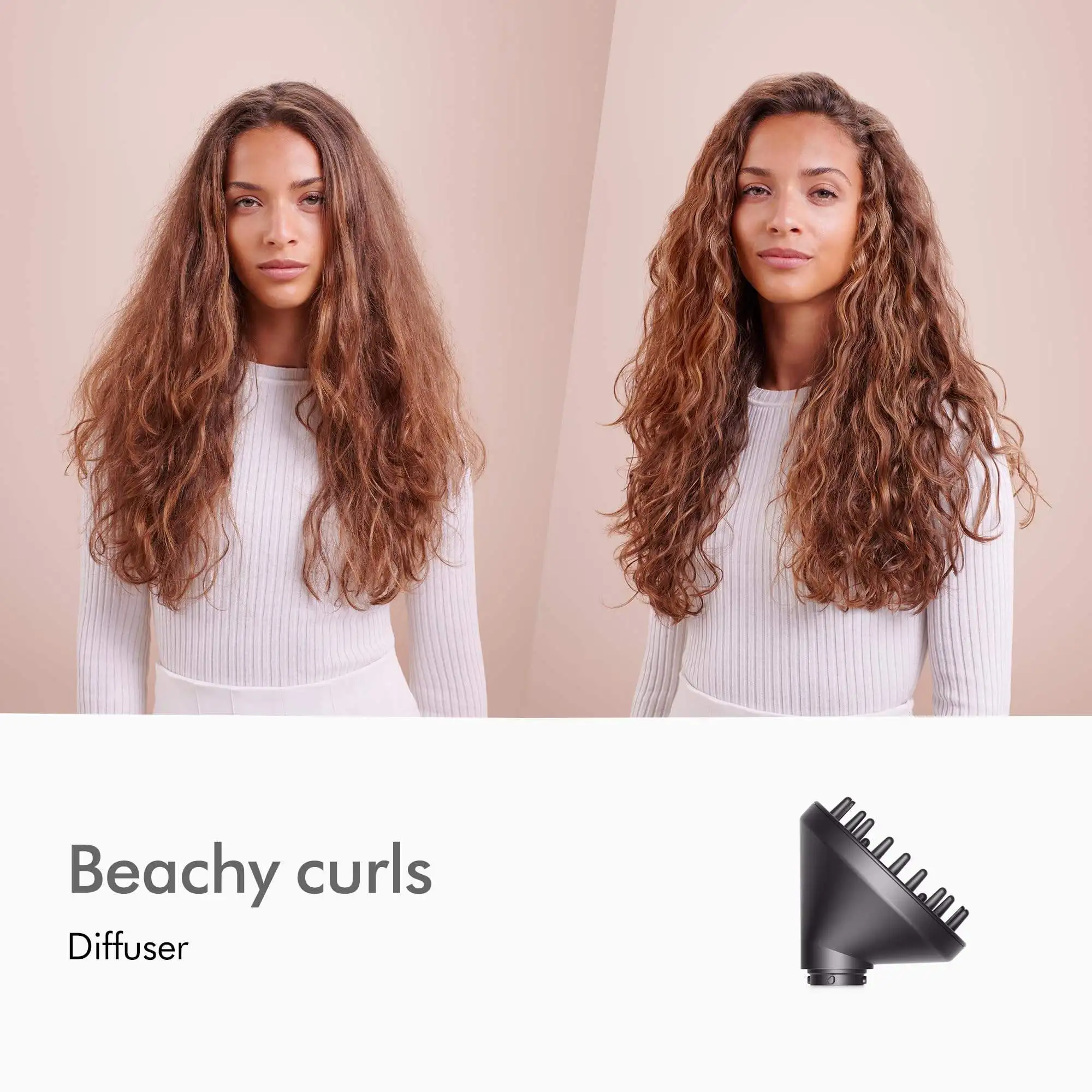 Diffuse for curly. Diffuse for curly