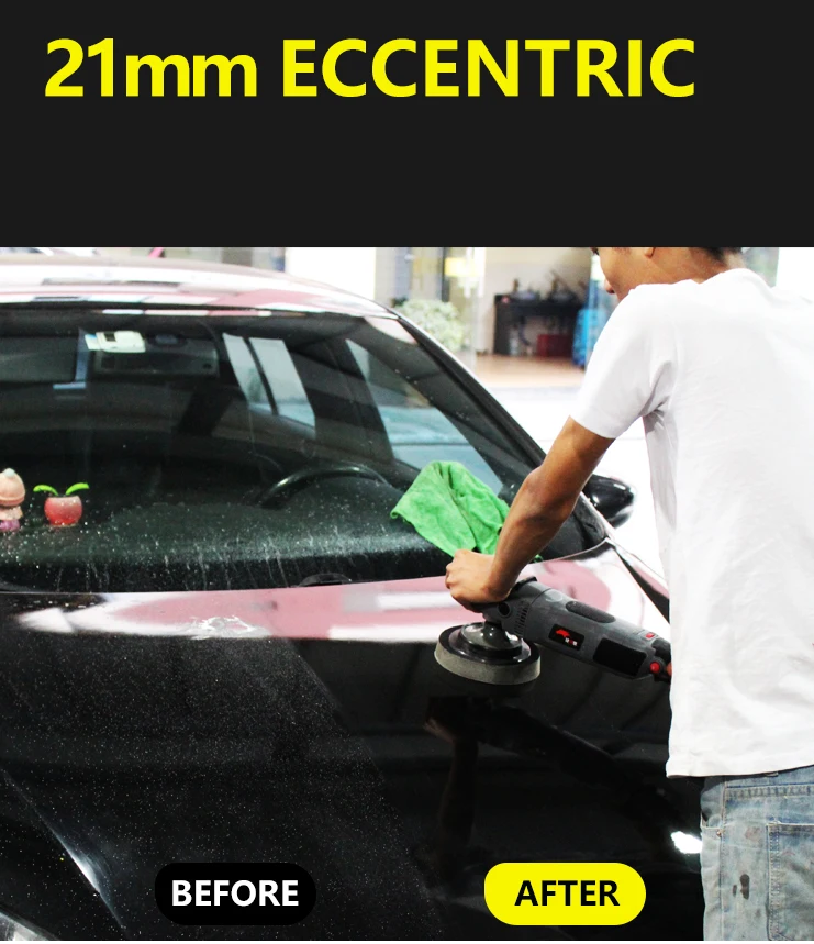 Ce Certification 220v 810w 4300rpm Dual Action Electric Car Polisher Car Polishing Machines Polisher For Car