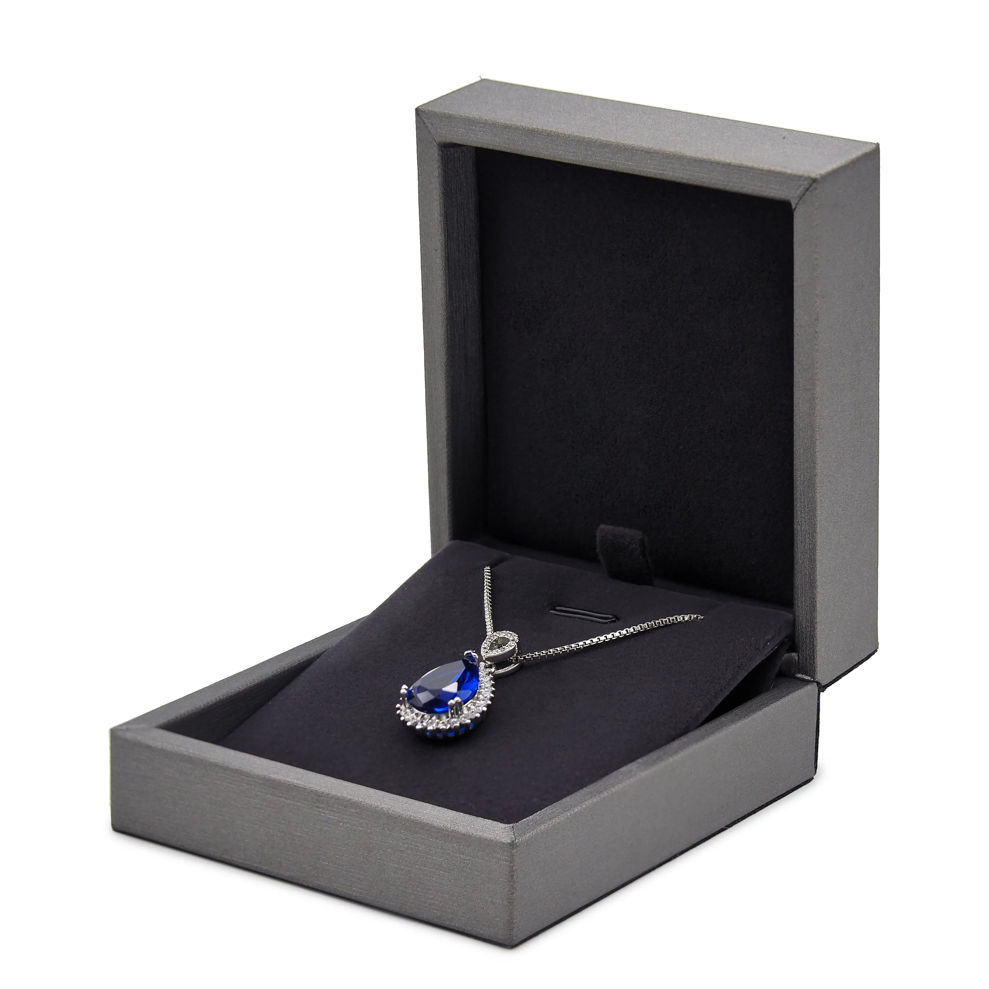 Customized manufacturer private label jewelry boxes premium jewelry box for necklace and bracelet