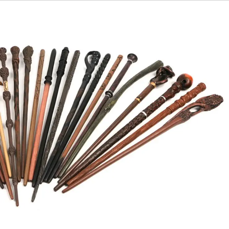 2022 New design Halloween Party Harry Wizard Potter Cosplay Plastic Magic Wand Props Halloween Stick Wands