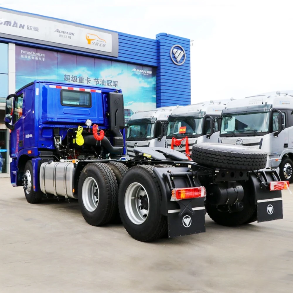 LHD RHD Foton New Used Tractor Truck 6*4 Tractor Truck 10 Wheels  Diesel Trailer Tractor Trucks Head For Sale