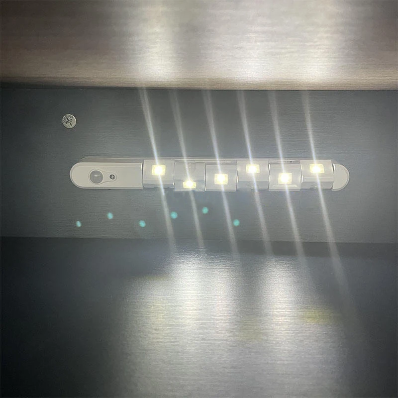 Motion Sensor Light Magnetic Wireless Human Body Induction Under Cabinet Led Light