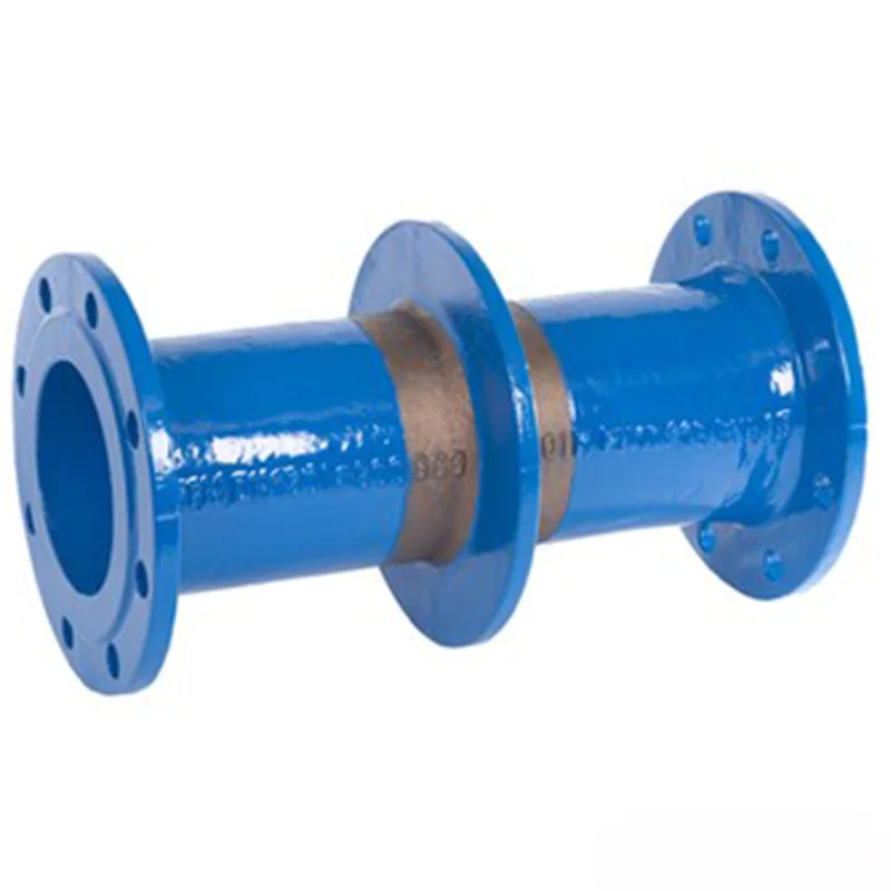 DI  Flanged Spigot Pipe With Central Puddle Flange Ductile Iron  Flanged Pipe  EN545