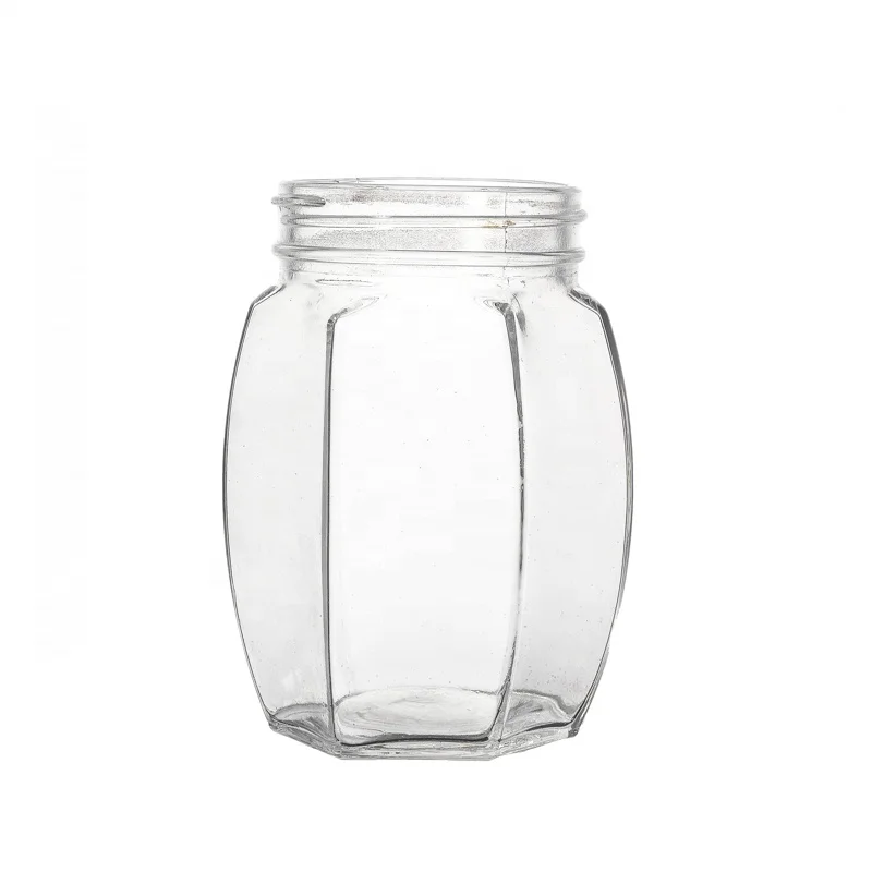 300ml 500ml High Quality Metal Lid Honey Glass Package Customize Food Glass Jar Manufacturers