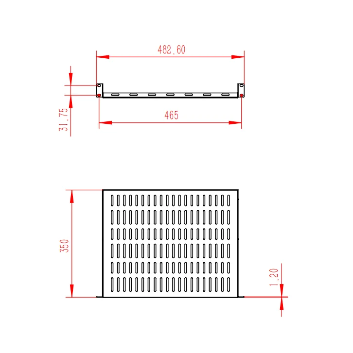 OEM ODM custom 1U/2U/4U стеллаж для хранения данных сетевой серверный шкаф корпус консольный лоток полка