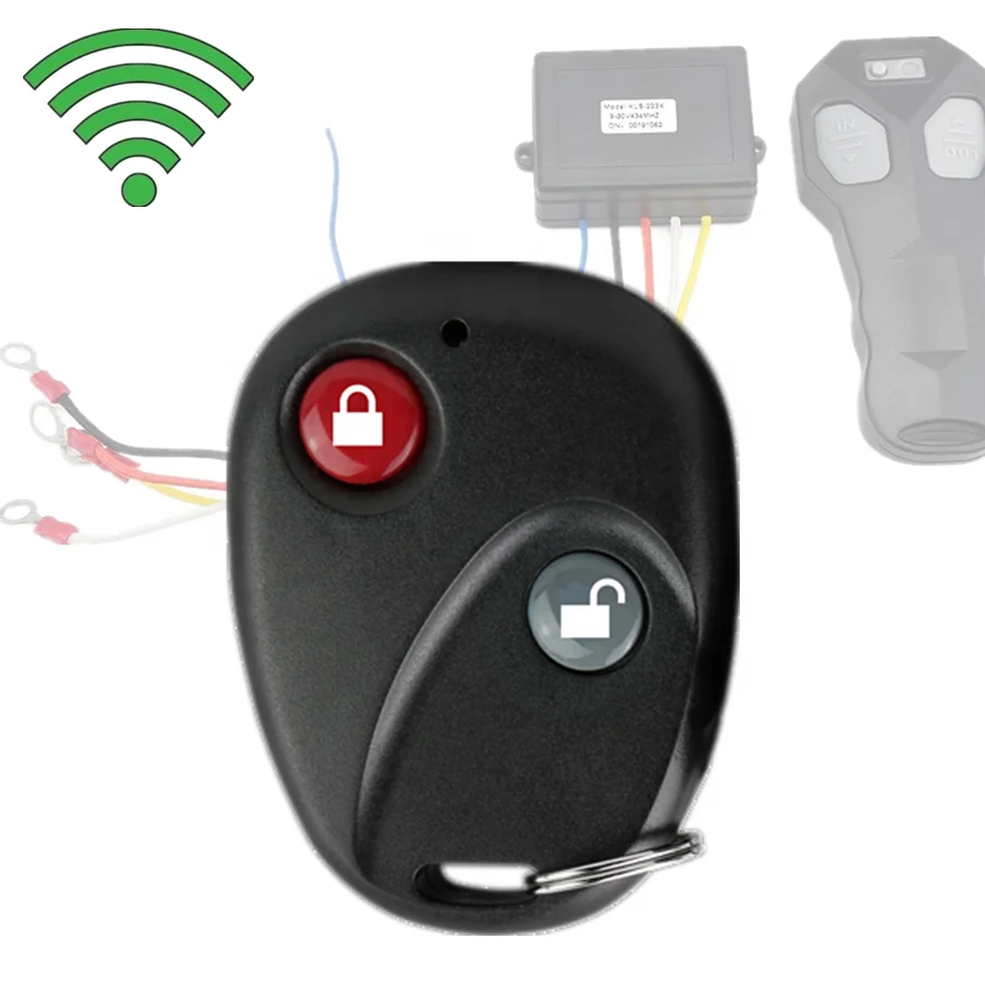 Электрическая Лебедка 12 В, беспроводной переключатель системы дистанционного управления для грузовиков, джипов, квадроциклов, внедорожников и т. Д.