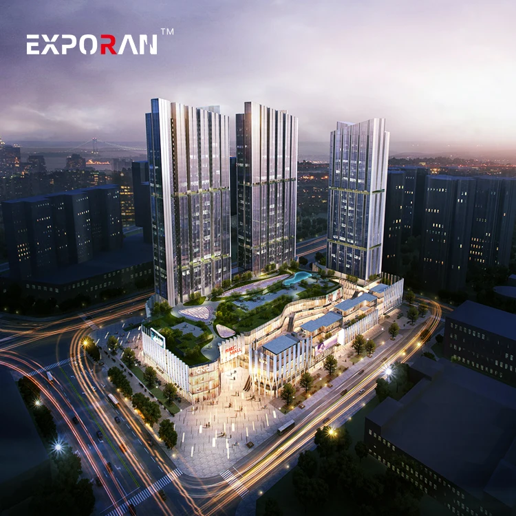 Production of real estate architectural renderings