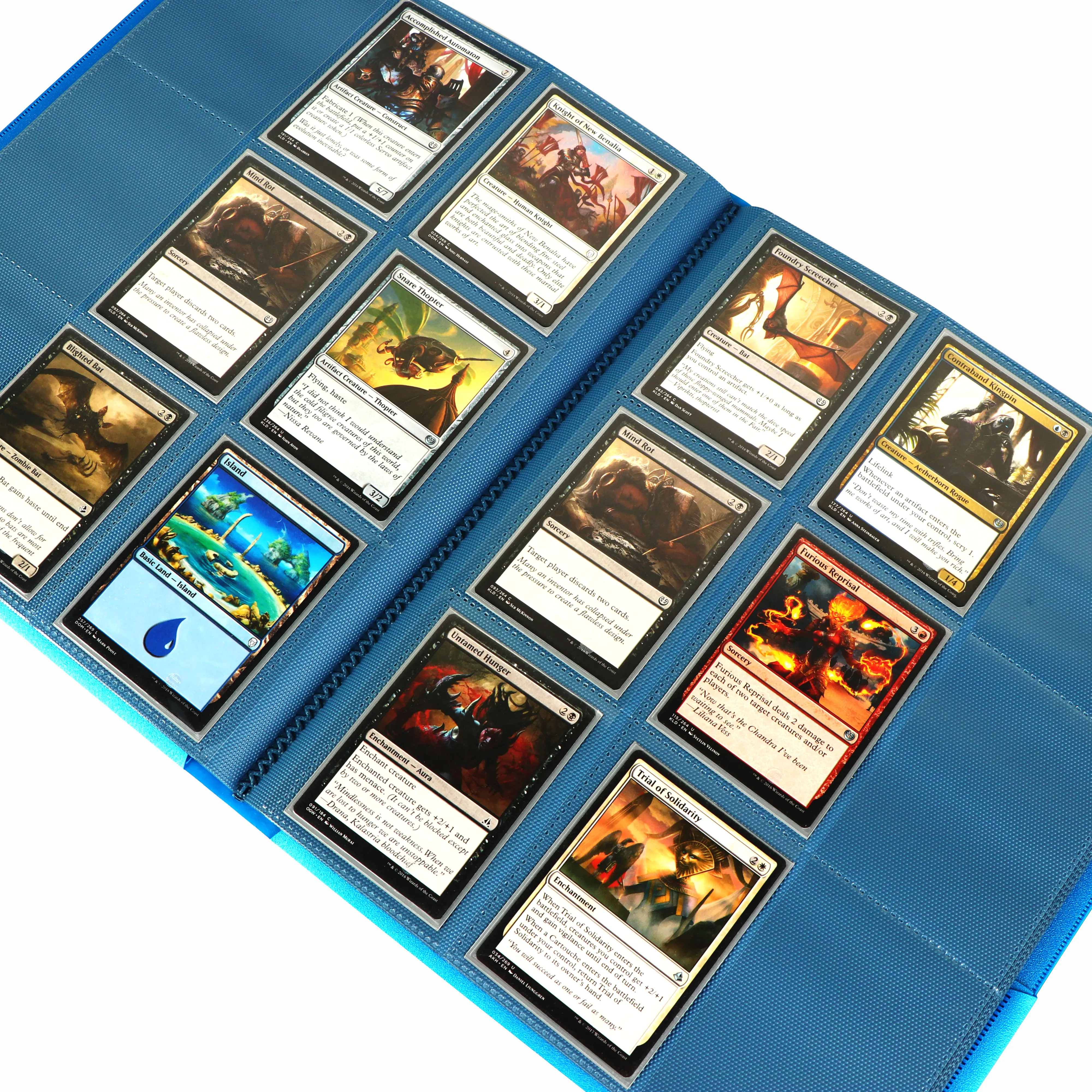 Wholesale Hot Sale customized PP plastic album for MTG Yu-Gi-oh Card Binder