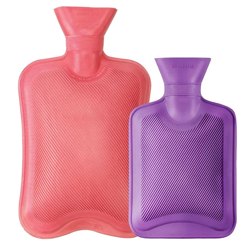 wholesale mini hot water bottle bag warmer reusable hot water bag natural rubber
