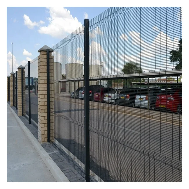 High quality 358 security fence durable clear vu anti climb clear view 358 fence