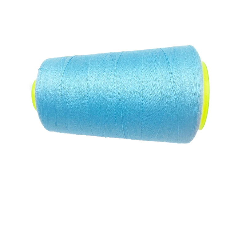 China factory 100 spun polyester yarn 30/2 raw white yarns for sewing thread