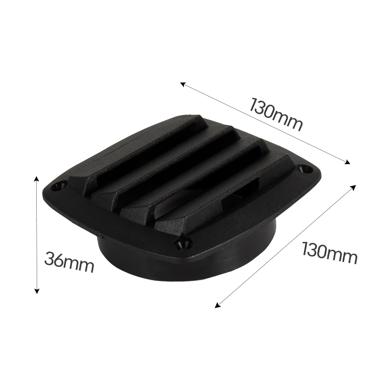 Marine nylon vent exhaust vent exterior wall air outlet plastic exhaust fan vent