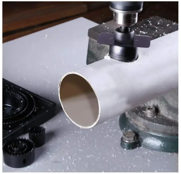 Full Set in Case with Mandrels Hole Saw Kit