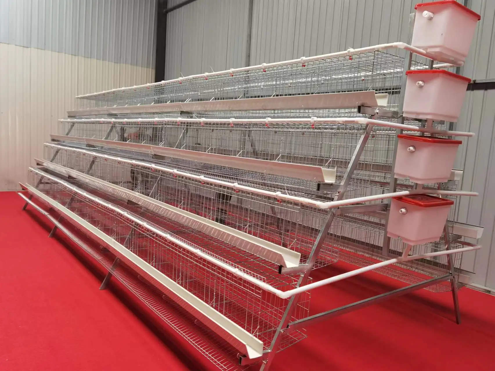 90-120 chicken battery cages for poultry chicken layer a type layer chicken cage for bangladesh