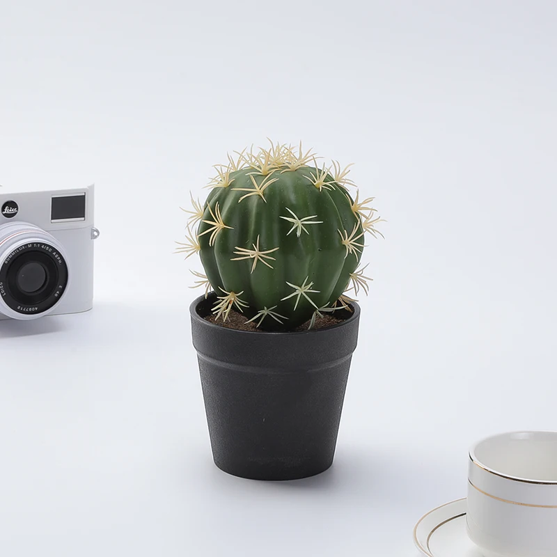 Potted Plants Living Room knick-knacks Desktop Green Plant Cactus Flower Simulation Succulent Decoration Interior Decoration