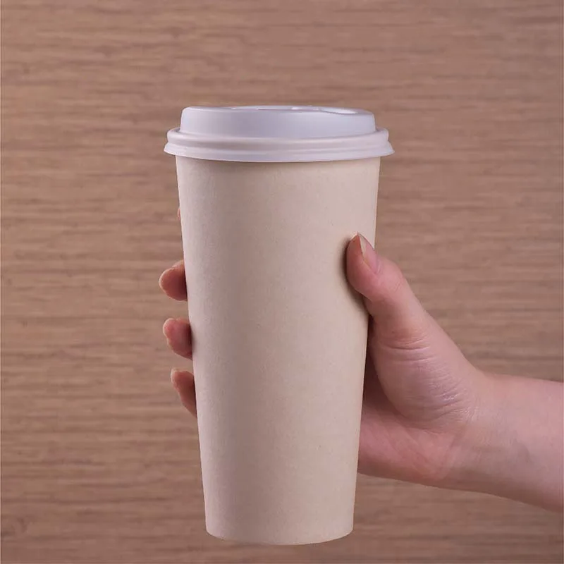 Compostable compost able biodegradable disposable printed bamboo pulp water coffee sugarcane sugar cane bagasse cold drink cup