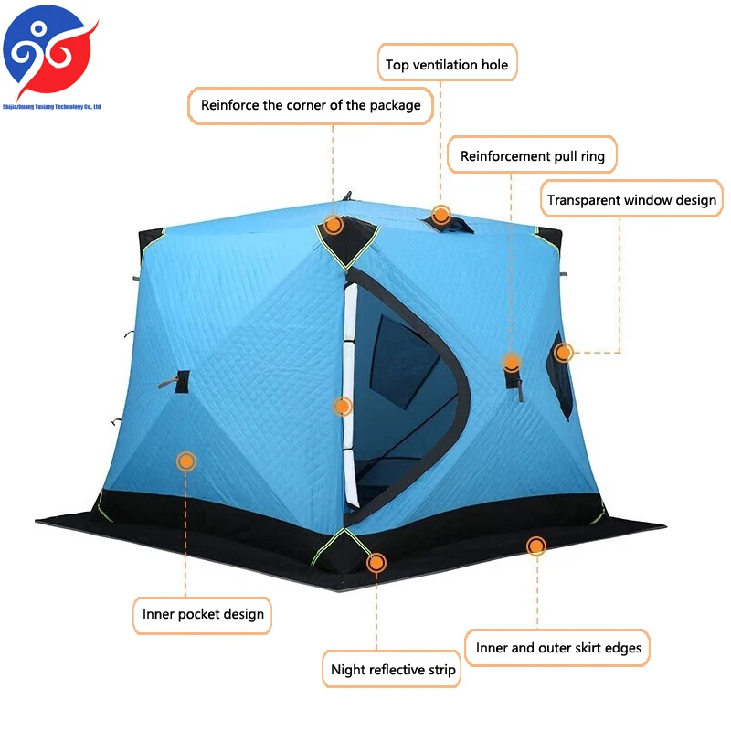 Customized fishing accessories tents 3 season fishing tent weatherproof fishing tent