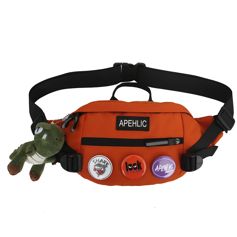 
Wholesalel Crossbody Bag Fashion Canvas Waist Bag Single Shoulder Chest bag 