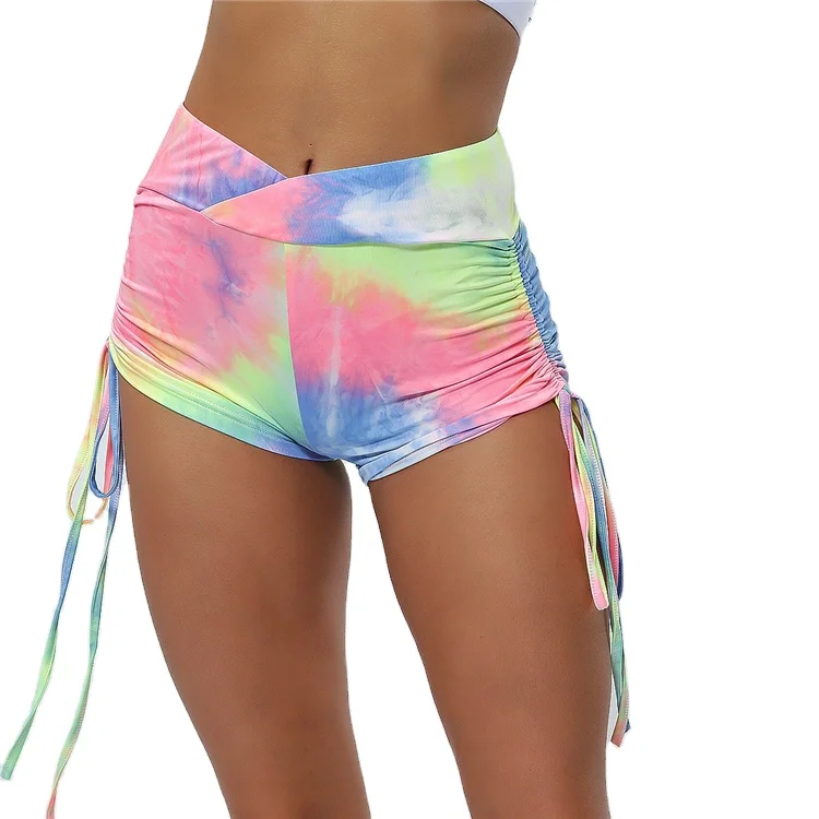 
2021 summer new spot goods sexy gym casual women varley Yoga athletic workout street track Trendy high waist fashion shorts 