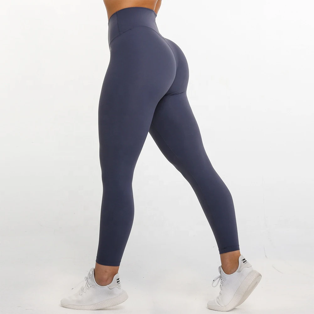 OEM Printed Plus Size Custom Tight High Waist Scrunch Butt Lift Womens Yoga Pants logo Ladies Leggings