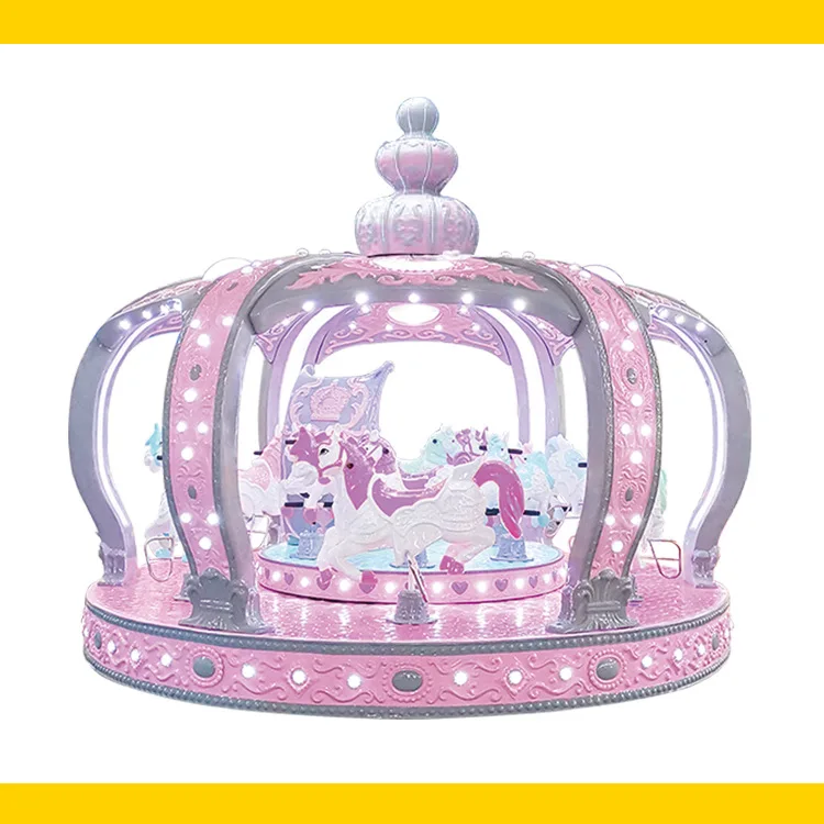 Outdoor playground 24 seats luxury merry go round kids carousel horse for sale