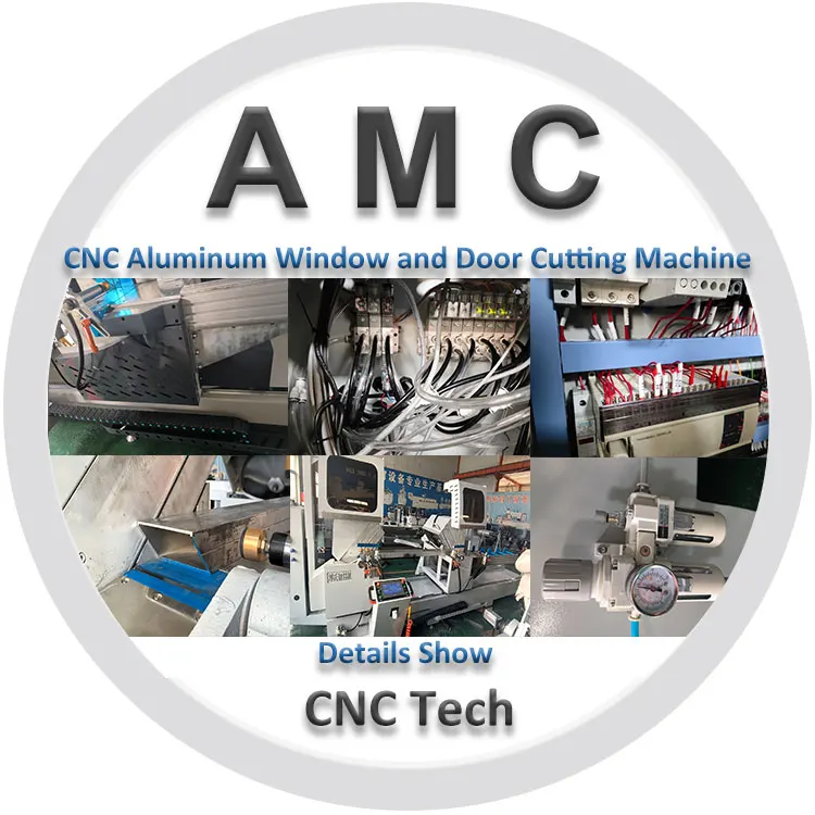 Aluminium Window CNC Double Head Cutting Machine UPVC CNC Double Head Mitre Cutting Saw Machine