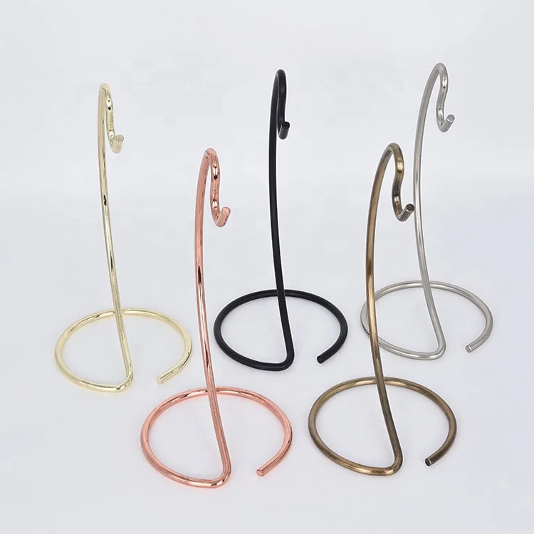 Gold Modern Banana Tree Holder Stand for Kitchen Countertop Banana Tree