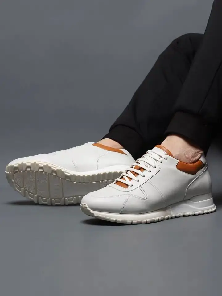 top quality men sneakers latest sneakers , men sneaker shoes casual , custom logo genuine leather casual running shoes for men
