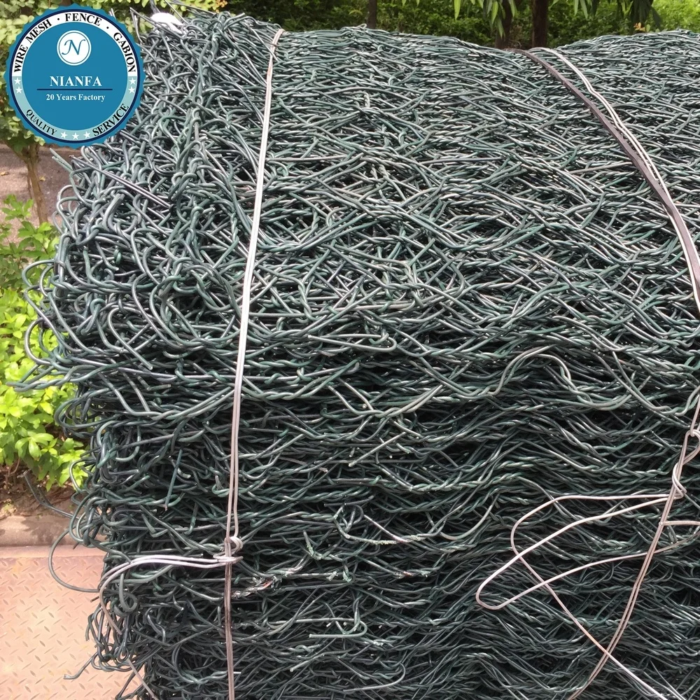 China suppliers Guangzhou factory garden customized size welded pvc coated galfan cheap price gabion box