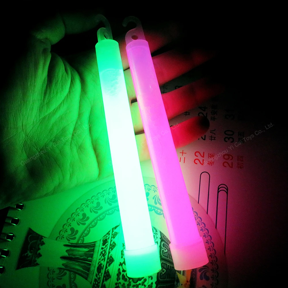 mass production 6 inch glow stick on sale outdoor camping glow sticks 12 hours