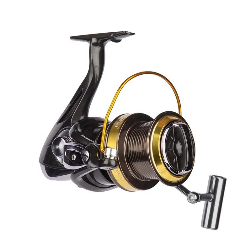 Sea Fishing Spinning Reel Superior Quality Gold Plating All Metal Boat Long Casting Spinning Fishing Reel Fishing Accessories